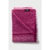 Purple cashmere and silk scarf