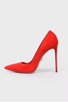 Suede stilettos