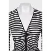 Sheer Draped Jumper