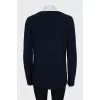 Knitted sweater made of wool and cashmere