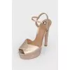 Platform sandals
