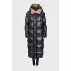 Straight down jacket with hood