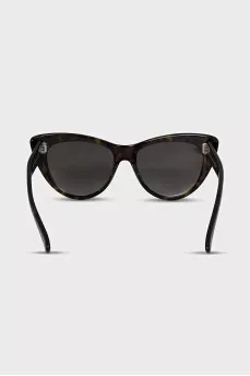 Cat eye sunglasses with pattern