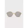 Gold teashades glasses