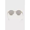 Gold teashades glasses