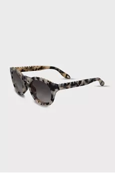Printed sunglasses with decor