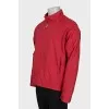Men's jacket with a pocket on the back