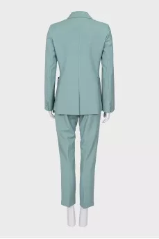 Green suit with trousers