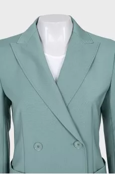 Green suit with trousers