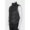 Men's vest with signature print