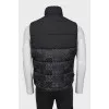 Men's vest with signature print
