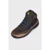 Men's leather lace-up boots