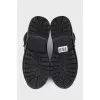Men's leather lace-up boots