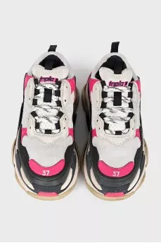 Кроссовки с лого Triple S