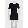 Bodycon Draped Mini Dress