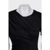 Bodycon Draped Mini Dress