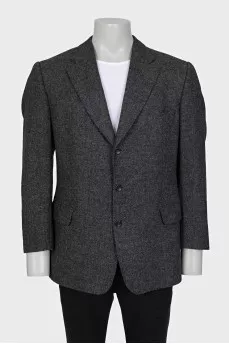 Men's Vintage Gray Blazer