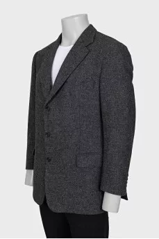 Men's Vintage Gray Blazer