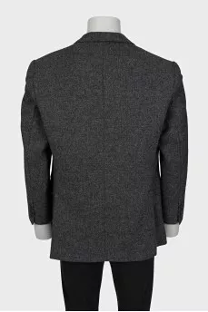 Men's Vintage Gray Blazer