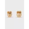 Sweet Alhambra yellow gold earrings