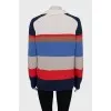 Multicolored cashmere jumper