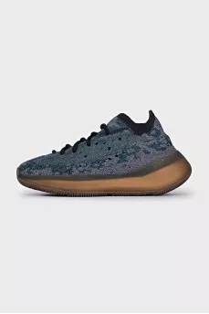 Синие кроссовки Yeezy Boost 380