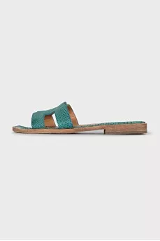 Green Oran Slippers