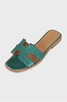 Green Oran Slippers