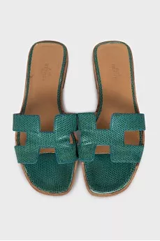 Green Oran Slippers