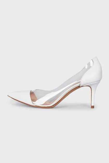 Pumps with silicone inserts