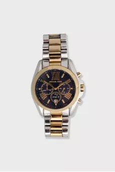 Men's watch with blue dial