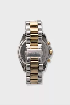 Men's watch with blue dial