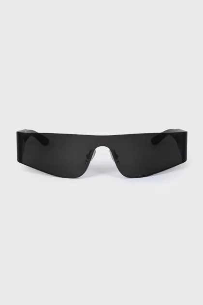 Sunglasses mask with white logo