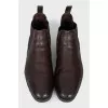 Men's Brown Leather Boots