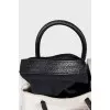 Rectangular Mini Bag with Logo