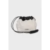 Textile bag-sack with logo