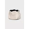 Textile bag-sack with logo