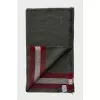 Khaki wool scarf