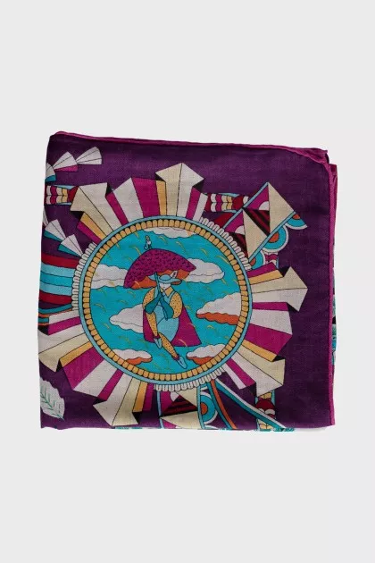 Cashmere and silk scarf L'Ombrelle Magique