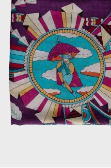Cashmere and silk scarf L'Ombrelle Magique