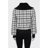 Slim fit jacket with zip