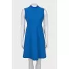 Fitted dress with zipper