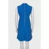 Fitted dress with zipper