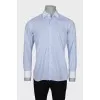 Men's checked shirt