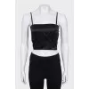 Crop top with straps