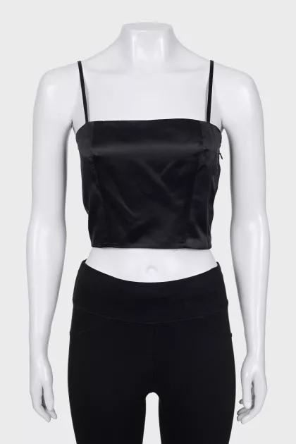 Crop top with straps