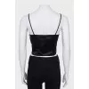 Crop top with straps