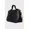 Leather satchel GG Marmont