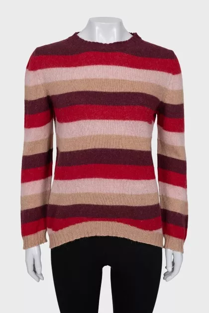 Striped loose fit sweater