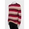 Striped loose fit sweater
